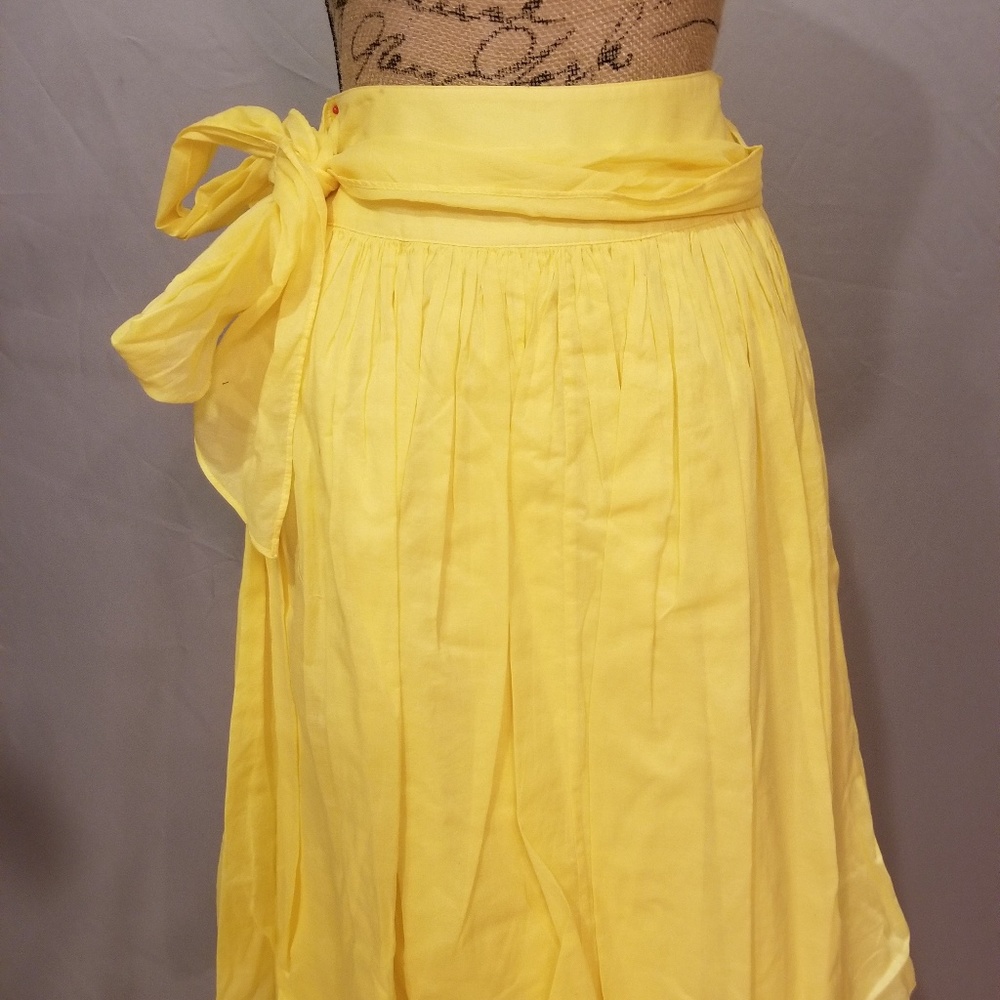 Yellow Maxi Skirt